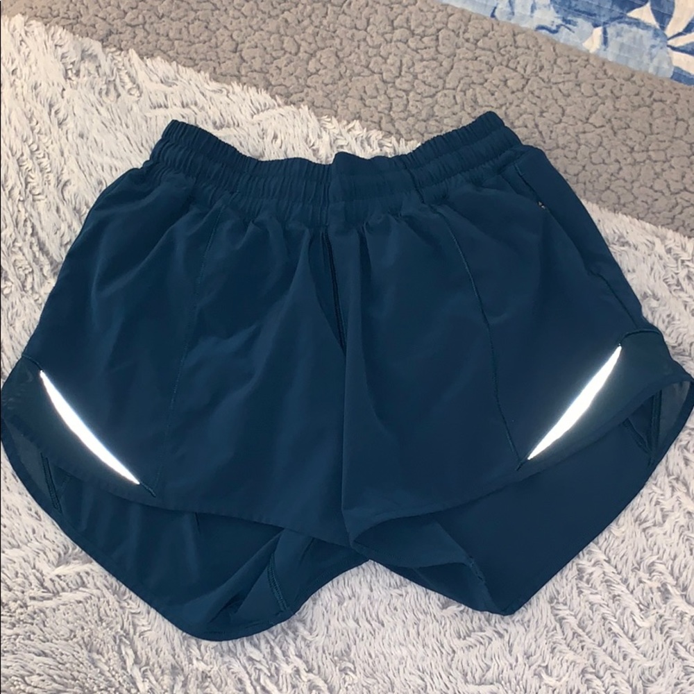 Lulu lemon Teal Running Shorts